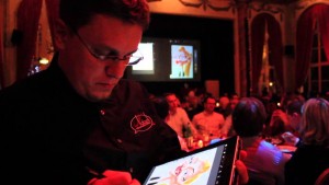 Guillaume Néel assure votre animation caricature sur tablette numérique dont ipad