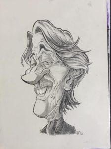 caricature Jean Rochefort