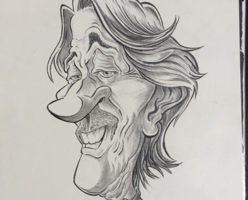 caricature Jean Rochefort