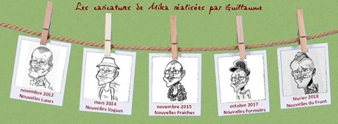 Auteurs, caricature