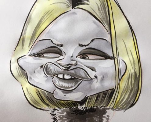 Caricature, l'ami Pier