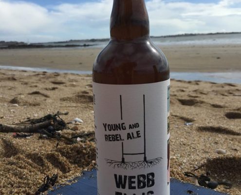 plage, bière