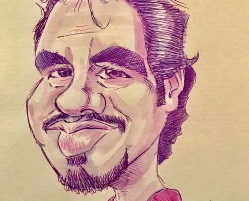 Caricature d'Alexandre Astier