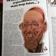 Caricature de l’Évêque Fallot