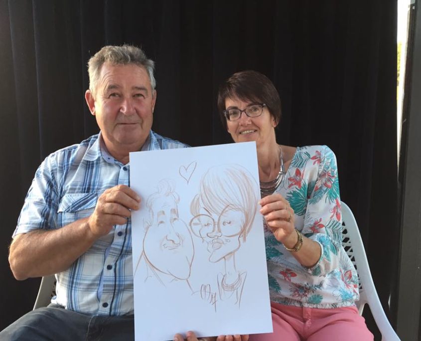 10H30 de caricatures dans la paysage Nantais