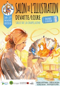 affiche salon de l'illustration divatte sur loire