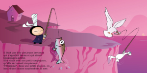 Illustration Numérique vectoriel Yanna ©Guillaume Néel