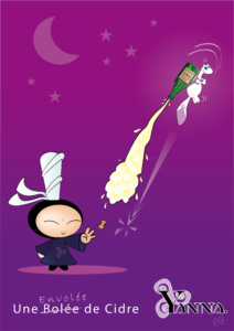 Illustration Numérique vectoriel Yanna ©Guillaume Néel